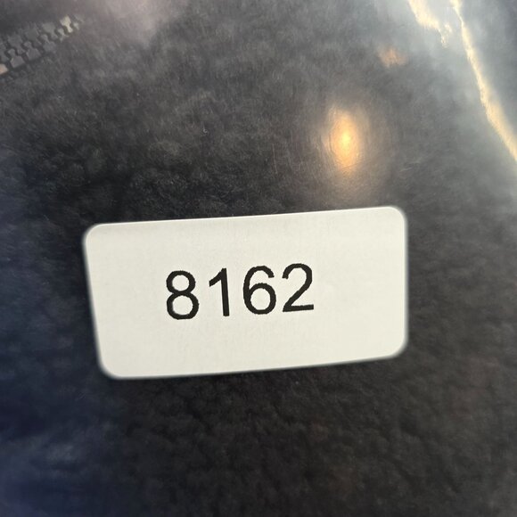 Mens J.Crew Black Sherpa Fleece & Nylon Vest Zippered Pockets Mock Neck XXL - Picture 8 of 8